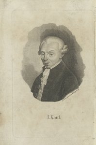 イマヌエル・カントの肖像 1724-1804 年、1820 年頃。 作： F. L. Lehmann