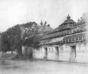 リンガラジ寺院、ブバネシュワール、オリッサ州、インド、1905〜1906年 作： F. L. Peters