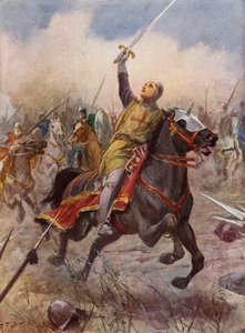 トルカート・タッソ作 "La Gerusalemme Liberata"：カント8、スタンザ17（カラーリトグラフ） 作： Fabio Fabbi