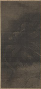 ドラゴン、タイガー、c。 1250-1279。 作： Fachang Muqi