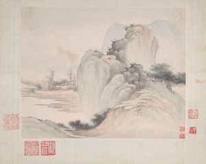 ユーウェンのために描かれた風景画、1673 年。