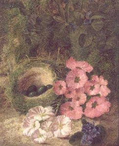 春（犬のバラのある巣） 作： Fanny Jane Bayfield