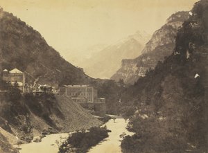 Eaux-Chaudes、ピレネーvers、c。 1855。