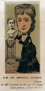 HM EmpressEugénie、c1879。 作： Faustin