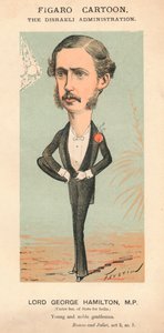 ジョージハミルトン卿、MP、c1870 作： Faustin