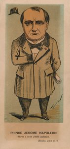 ジェロームナポレオン王子、1874年。 作： Faustin