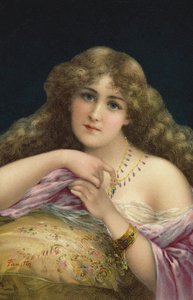 若い女性の肖像画