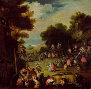 不明な画像 作： Faustino Bocchi or Boccasi