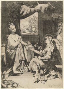 受胎告知 作： Federico Barocci