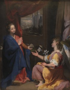 受胎告知 作： Federico Barocci