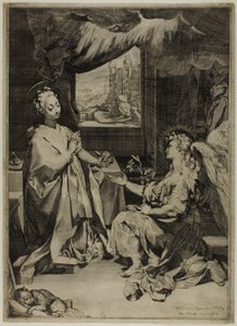 受胎告知 作： Federico Barocci