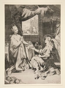 受胎告知 作： Federico Barocci