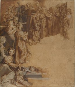 神殿での聖母の奉納 作： Federico Barocci