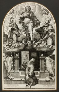 聖フランシスコのビジョン 作： Federico Barocci
