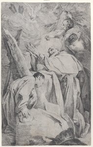 ピサの祝福されたピエロ・ガンバコルティのエクスタシー、カリフォルニア州。 1725-28。 作： Federico Bencovich
