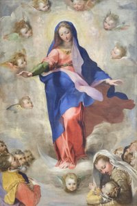 無原罪の御宿り 1575年頃 油彩・カンヴァス 作： Federico Fiori Barocci or Baroccio