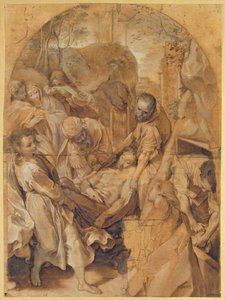 埋葬 作： Federico Fiori Barocci or Baroccio