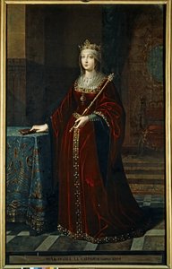 イサベル1世 "ラ・カトリカ"(1451-1504)。 作： Federico de Madrazo y Kuntz