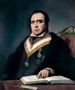 ドン・ベルナルド・デ・ラ・トーレ・ロハスの肖像」1874年頃（油彩・キャンバス 作： Federico de Madrazo y Kuntz