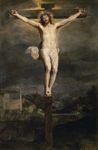 十字架上のキリスト 作： Federigo Barocci