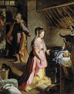 キリスト降誕 作： Federigo Barocci