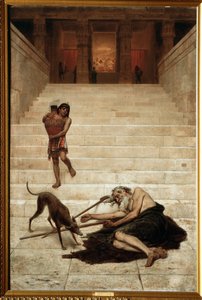 「ラザロの復活」フョードル・ブロニコフ（1827-1902）による絵画、1886年、トヴェリ地方美術館