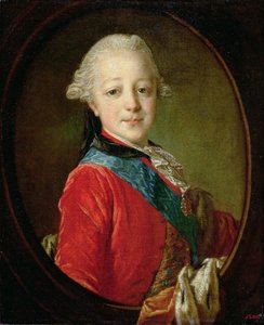 パヴェル・ペトロヴィッチ（1754-1801）1761の肖像
