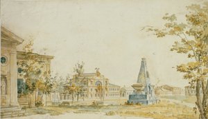 ヘルソンの広場、1797 作： Fedor Yakovlevich Alekseev