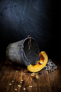 素朴な秋の静物画 作： 