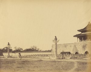 冬の宮殿への入り口、ペキン、1860年10月
