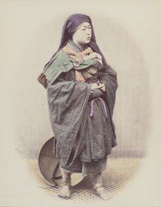 托鉢修道女、1868 年。 作： Felice Beato