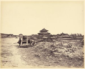 北京の壁の頂上