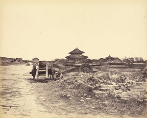 北京の壁の頂上