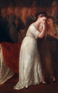 家庭内での母親の地位を規定する法としての女性であり、夫よりも劣っている。 1804 年 3 月 21 日の民法典またはナポレオン ボナパルト法典の公布の詳細 (絵画 作： Felice Guascone