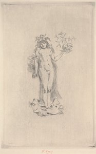 ダンスフォリー（エッチング） 作： Félicien Rops