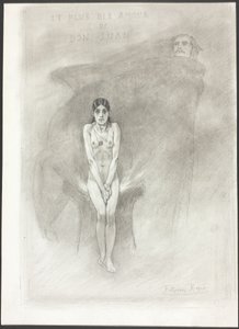 ドン・ファンの最大の愛 作： Félicien Rops