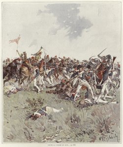 フランス革命戦争の戦い 作： Felicien baron de Myrbach Rheinfeld