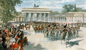 ベルリンへのフランス軍の入り口