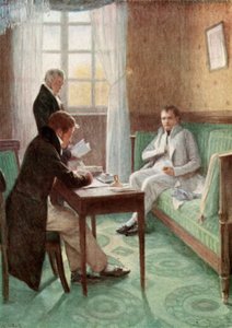 セントヘレナのナポレオン 作： Felicien baron de Myrbach Rheinfeld
