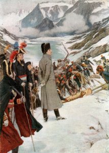 セントバーナードの通路 作： Felicien baron de Myrbach Rheinfeld