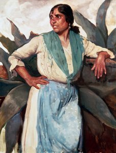 ジプシーの女性、1929 年頃 作： Felipe Abarzuza y Rodriguez de Arias