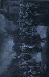 Daterlandijrcher Derlag & H Weller Berlinから出版されたHindenburgからの「戦いの中の休憩」。 作： Felix (after) Schwormstadt