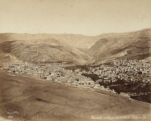 シリア・ザーレの全景 作： Félix Bonfils