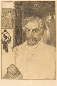 エドモンド・ド・ゴンクール 作： Felix Bracquemond