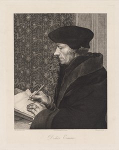 エラスムスディディエエラスメ、1863年。 作： Felix Bracquemond