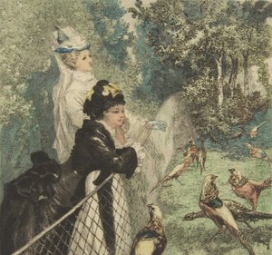 動物園では、カリフォルニア州。 1873年。