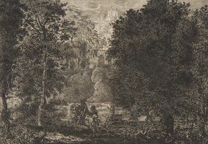 1853-5年頃、炎が火に近づいています。 作： Felix Bracquemond