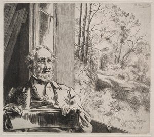 マイヤー・ハイネ 作： Felix Bracquemond