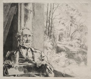 マイヤー・ハイネ 作： Felix Bracquemond