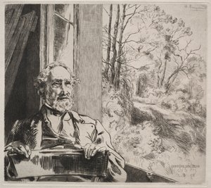 マイヤーハイネc。 1872年。 作： Felix Bracquemond